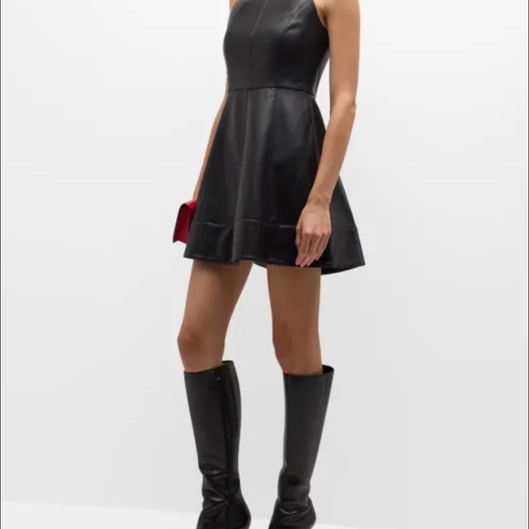 Alexis Black Cut Out Backless Mini Dress - Picture 1 of 11